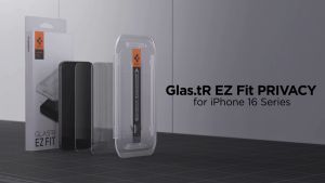 Spigen iPhone 16/ iPhone  15 Tempered Glass EZ FIT GLAS.tR Privacy (2 Pack)