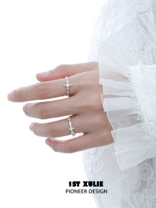 1ST XULIE | Vòng Đeo Tay Bạc Phong Cách Minimalist Cho Đôi Điều Chỉnh Được