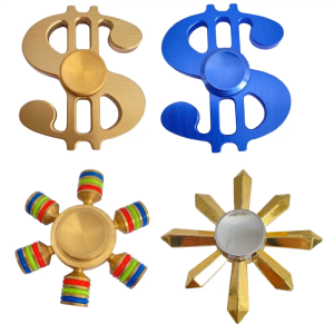Metal Finger Spinner - Colorful Zinc Alloy Fidget Spinner for Stress Relief