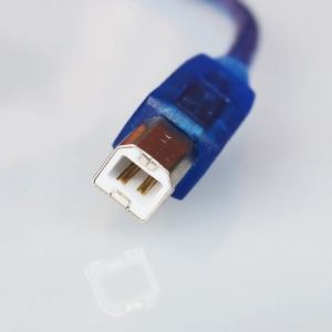 ✅COD✅สาย ปริ้นเตอร์/สายเคเบิลเครื่องพิมพ์/USB Printer Cable USB 2.0 มีความยาว 0.3/1/3/5/10 เมตร (Blue)