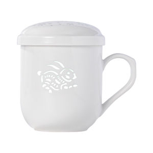JINGDEZHEN | Tách Nước Cốc Trà Lọc Sứ Linglong Quà Tặng Sinh Năm