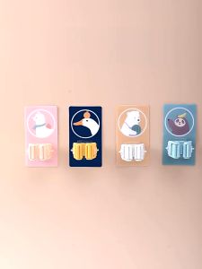 Holder Braket Penyimpanan Gagang Tempel Dinding Serbaguna