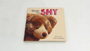 Bear Feels Shy Board Book For Kids With Beautiful Illustrations Hardcover