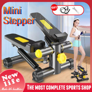 Step Machine Mini Stepper Pedal Exerciser Exercise Stepper Household Weight Loss Artifact Mini Multi-function Hydraulic Foot Stepper Pressure Foot Quite Electronic Display Home Fitness Equipment