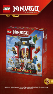 [BrickMonster] LEGO 71866 Ninjago Ninja Character Display 15th Anniversary