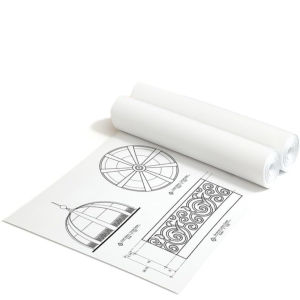 2Rolls US Letter Thermal Paper Printing Paper 216x30mm Suitable For A4 Wireless Bluetooth Thermal Printer Fax Machine BPA Free