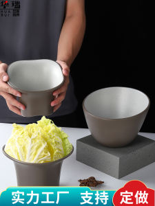 Thickened Food Grade Melamine Vegetable Bucket for Hot Pot Restaurant Restaurant Decoration Bowl Restaurant Quality Assured