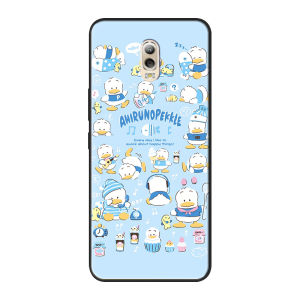 Samsung Galaxy C8 Silicone Protective Case Full Cover Anti-Fall Dirty Proof Cute Cartoon Design Suitable for Men And Women