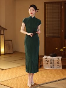 Áo Qipao Cao Cấp Kích Thước Lớn Phong Cách Retro