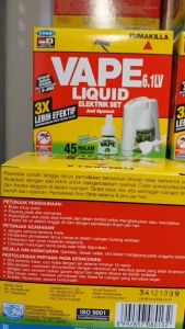 FUMAKILLA Alat Elektrik Liquid SET/Alat Plus Reffil 45Malam/Obat Nyamuk Liquid/Aroma Fruity Fresh