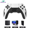GAMINJA P48 Wireless Gamepad with Six Axis Gyroscope Game Controller For PS4 PS3 Console Wins 7 8 10 Dual Vibration PC Joystick. 