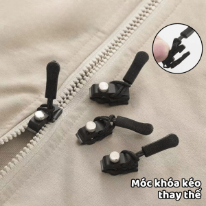 Khóa Kéo Thay Thế Đa Năng 3 Kích Cỡ Phụ Kiện Móc Khóa Quần Áo Cao Cấp - HÀNG CÓ SẴN