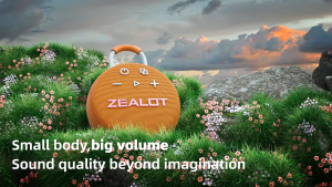 ZEALOT S77 ลำโพงบลูทูธพกพา เบสหนัก ไฟ LED กันน้ำ แบตอึด รองรับ TWS เชื่อมต่อไร้สาย