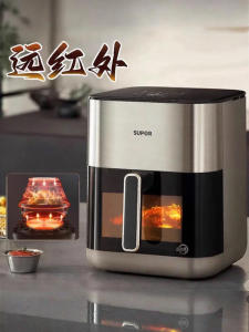 Supor | Nồi Chiên Không Dầu Thông Minh Đa Năng 6L Hai Nguồn Nhiệt Cảm ứng Hồng Ngoại