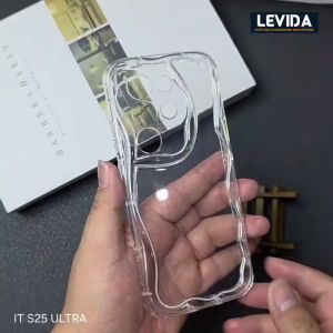 Case Melting Softcase Bening Silikon Wave Clear Case Itel S25 Itel S25 Ultra