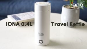 IONA 0.4L Stainless Steel Electric Travel Kettle | Kettle Electric - GLTK380