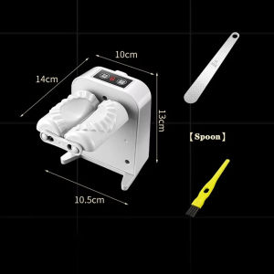 Automatic Electric Dumpling Maker Machine - Compact Home Use Fast Press Tool for Kitchen | New Design Easy Cooking