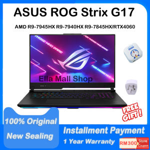 【ASUS Warranty】ASUS ROG Strix G17 2025 Gaming Laptop|ASUS ROG Moba7 PLUS Gaming Laptop/ASUS ROG Gaming Laptop/AMD R9-7940HX R9-7845HX R9-7945HX/RTX4060 CPU Notebook Computer|17.3" 240HZ ROG Computer PC|魔霸7plus/64GB RAM 2TB
