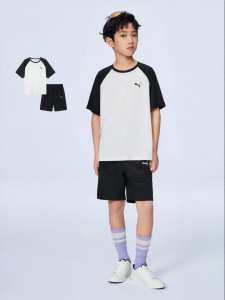 PUMA | Moisture-wicking Quick-dry T-shirt and Shorts Set