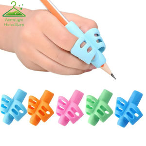 [Bán tại một mất mát] Bút Chì xử lý que Grips kẹp giữ bút Grip cho trẻ em dễ thương tay thiết bị hỗ trợ viết huấn luyện viên điều chỉnh tư thế bút giữ ngón tay