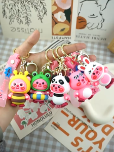 Loopy Keychain Cute 🔑 露比卡通海狸钥匙扣 Gantungan Kunci Kartun Comel Beg Aksesori  Cartoon Key Ring Bag Accessories Decoration Gift