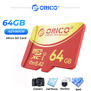 ORICO Class 10 128GB & 256GB Micro SD Memory Card: Fast Transfer Up To 180MB/s