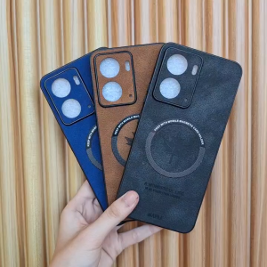 Case Maple Magnetic For Realme P3 5G Softcase Leather Magsafe