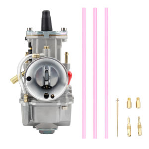 Đa Năng Xe Máy Bộ Chế Hòa Khí Cho PWK 28mm-34mm ATV Quad Go-Kart Bụi Bẩn Xe Đạp Motocross Xe Tay Ga Hợp Kim Nhôm Hệ Thống Lọc Không Khí