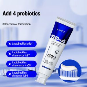 【SP4益生菌牙膏】Premium High Quality Sp-4 Probiotic Bright White Toothpaste Removes Tooth Stains Amino Acid Breath Fresh Mouth