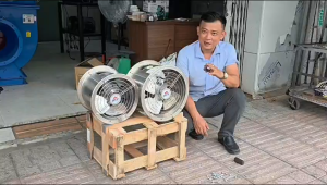 Quạt hút cao áp CHẤT LIỆU INOX 2800V/PH - ĐKính cánh 25CM/ 30CM