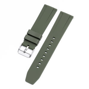 Silicone Watch Band 20mm 22mm Soft Quick Release Rubber Straps for Samsung Galaxy for Garmin for Huawei Watch Replace Bracelets
