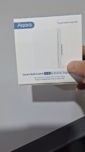 AQARA SMART WALL SWITCH H1 SERIES (WITH NEUTRAL) (2 YEAR PARTS WARRANTY + LIFETIME TECHNICAL SUPPORT)