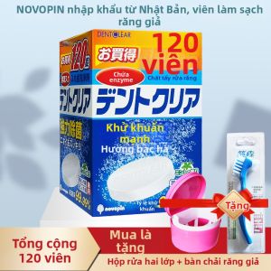Polident | Viên Rửa Và Kháng Khuẩn Cho Nha Sứ 120 Viên