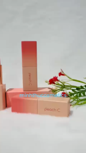 Son Peach C Easy Matte Lipstick 36g - Son Thỏi Lì Siêu Mịn Peach C
