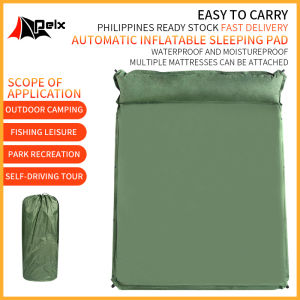 Outdoor camping sleeping mat Automatic Inflatable Air Mattresses portable bed 2 people with Pillow