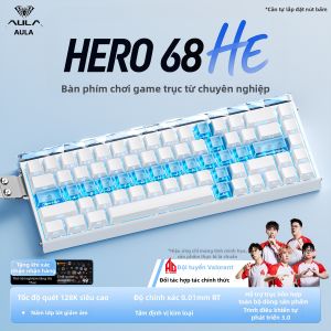 AULA | Bàn Phím Chơi Game Magnetic Axis cho FPS Hiệu Suất Cao với Đèn LED