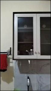 Rak Dapur Mini / Lemari Dapur / Kitchen Set / Lemari Gantung / Rak Gantung Dapur (Graver Furniture) Furniture Chipboard Berkualitas Rak Dapur Dengan Penyimpanan Anggur - Lazada