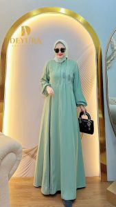 DEYURA  Baju Dress muslimah Nindy By Deyura. Nazra Sha