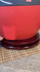 Đế gỗ xoay 2 lớp chắc chắn bền bỉ tải trọng 50kg