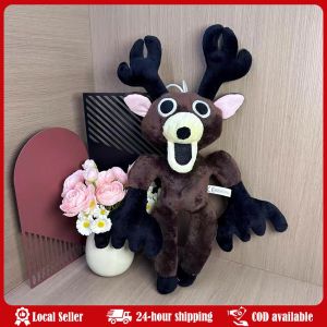 99 Aights In The Forest Deer Plush Game Peripheral 99 Aights Deer and Owl Birthday Xmas Halloween Gift Toys for Kids Home Decor Caliente 99 noches dibujos animados en el bosque ciervos juguetes de peluche muñeca de peluche de algodón Anime Animal para