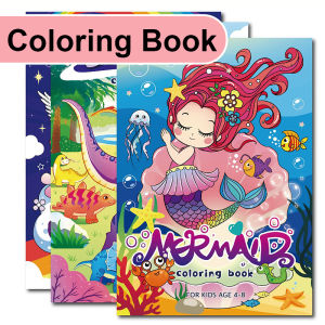 60 Pages Coloring Book Colouring Pages Bulk Ocean Colorful Drawing DIY Art Doodle Painting Color Booklet Arts Beginners