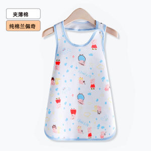 Pure Cotton Baby Bibs Infant Tummy Protector Spring Summer Air Conditioning Warmth Child Belly Guard Baby Cool Prevention Navel Protection
