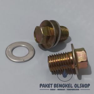 [PAKET 10 PCS] Set RING BAUT OLI M12 Yamaha Mio Jupiter