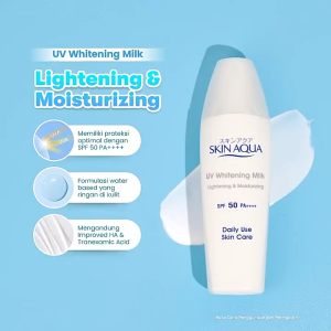 Skin Aqua UV Sunscreen Whitening Milk SPF 50 PA++++ - 40 gr - (Protection against UV-A and UV-B)