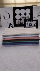 Socone 100% Long Staple Cotton 35x75cm Absorbent Face Towel or Hand Towel - 1PC ONLY