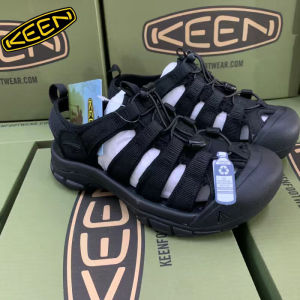 Original Keen newport h2 Mens Sandals Mens Outdoor Anti Slip Toe Protection Sandals Breathable Hiking Shoes Non Slip Beach Sports Sandals