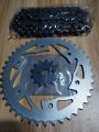RUSI KRY 150/200  SPROCKET/CHAIN SET (13/43T/520). 