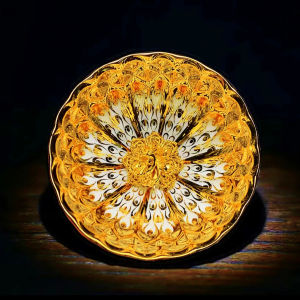 Colorful Porcelain Tea Cup Ceramics Owner Cup Kiln Change Tianmu Tea Cup Tea Bowl Seven Color Peacock Cup for Home Use And Gifts