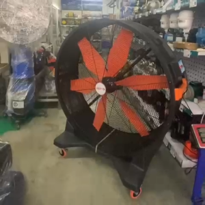 [CORATED] VENTO Mobile Barrel Floor Fan | Brushless Motor | High Airflow | Extended Air Distance | YT Series(6 Month Warranty)
