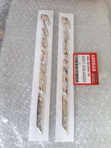 logo emblem vario fuul croom 75k Sepasang / Kanan + kiri